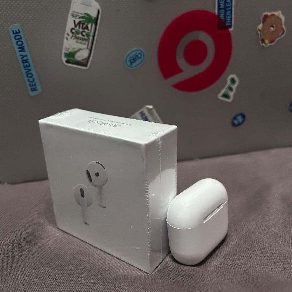 Apple AirPods 4 (4th Generation) Wireless Bluetooth Earbuds Headphones MXP63LL/A